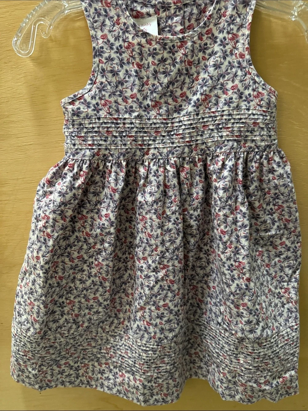 Vintage 80’s Laura Ashley Cotton dress Girls size 2 Purple Peach Blossom Floral